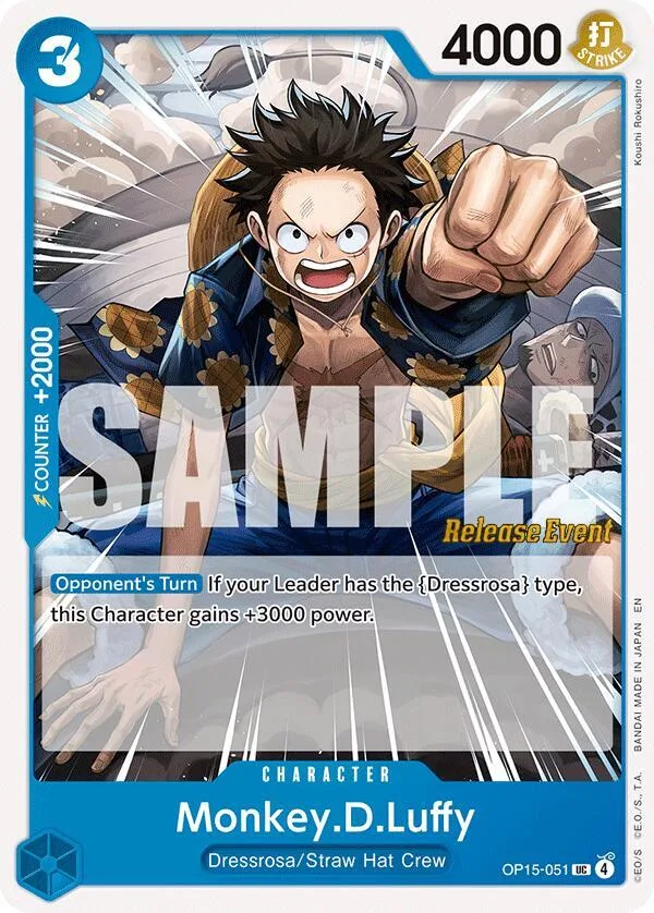 Monkey.D.Luffy card front