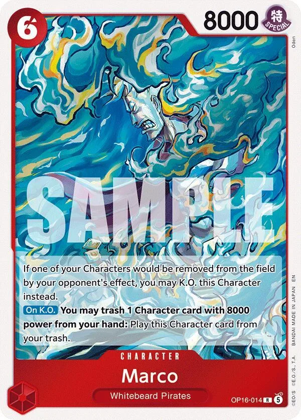 Marco card front