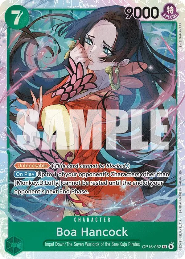 Boa Hancock card front