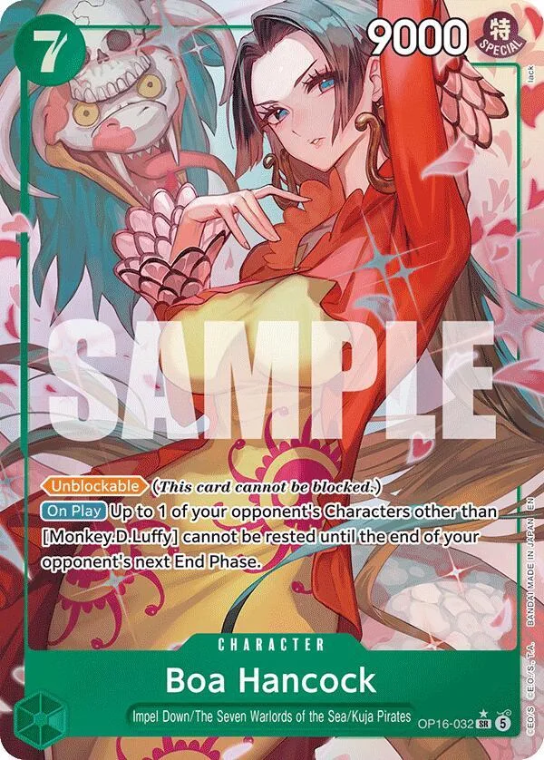Boa Hancock (Alternate Art) card front
