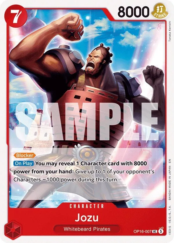 Jozu card front