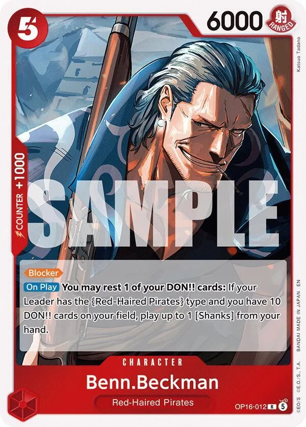 Benn.Beckman card front
