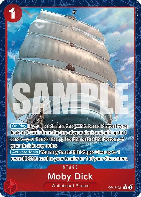 Moby Dick (Alternate Art) card front