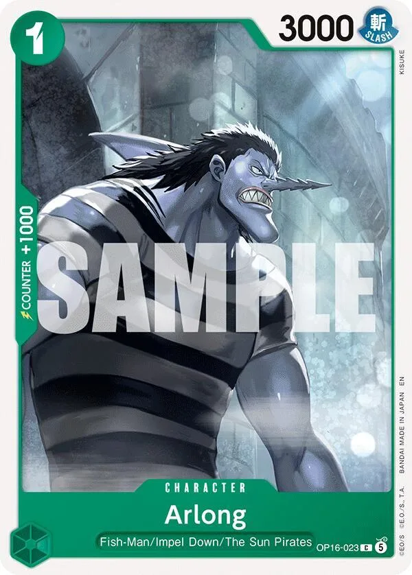 Arlong card front