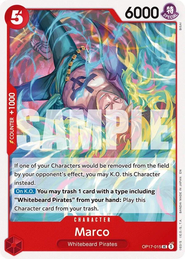 Marco card front