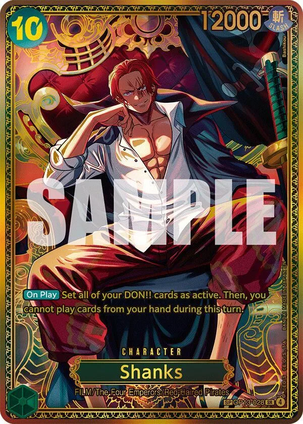 Shanks (SP) Foil card