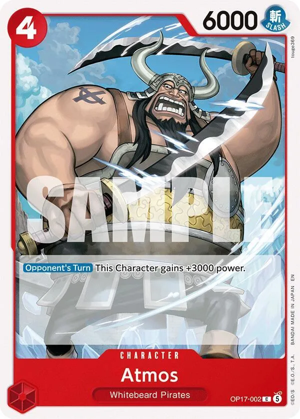 Atmos card front