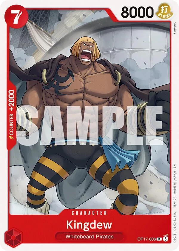 Kingdew card front