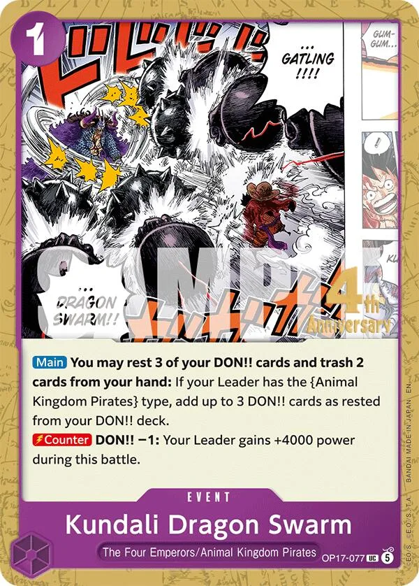 Kundali Dragon Swarm card front