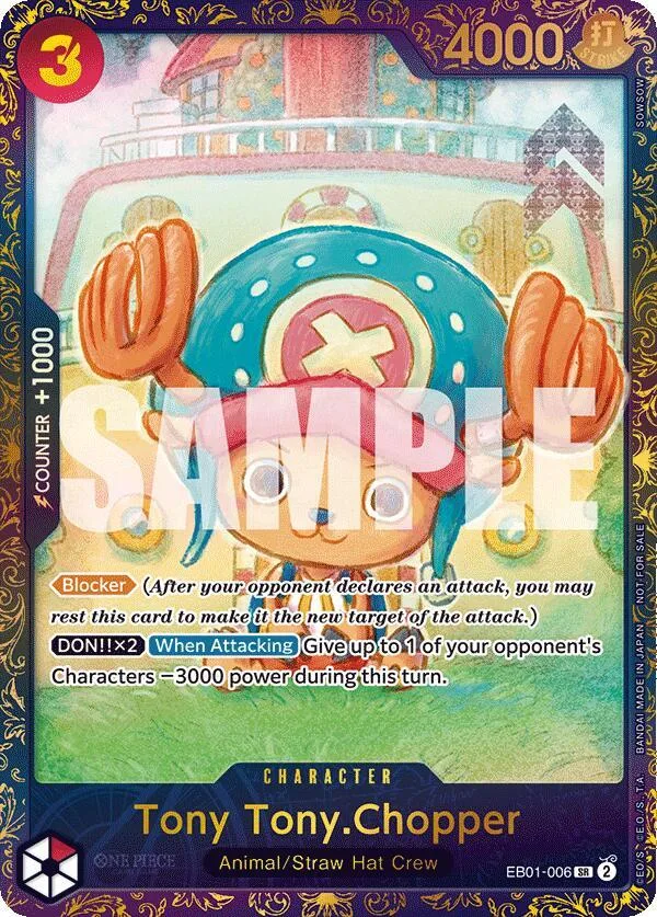 Tony Tony.Chopper (Treasure Cup 2024) card front