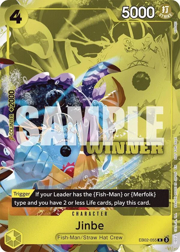 Jinbe (Winner Pack 2025 Vol. 3) card front