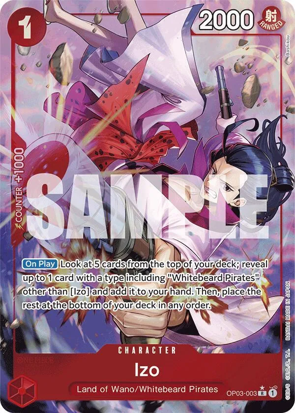 Izo (Alternate Art) card front