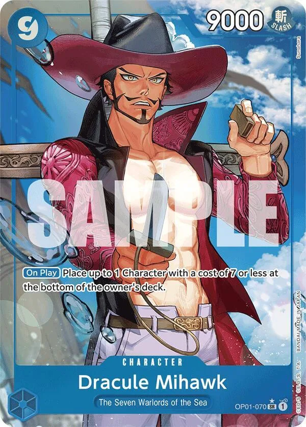 Dracule Mihawk (Alternate Art) card front