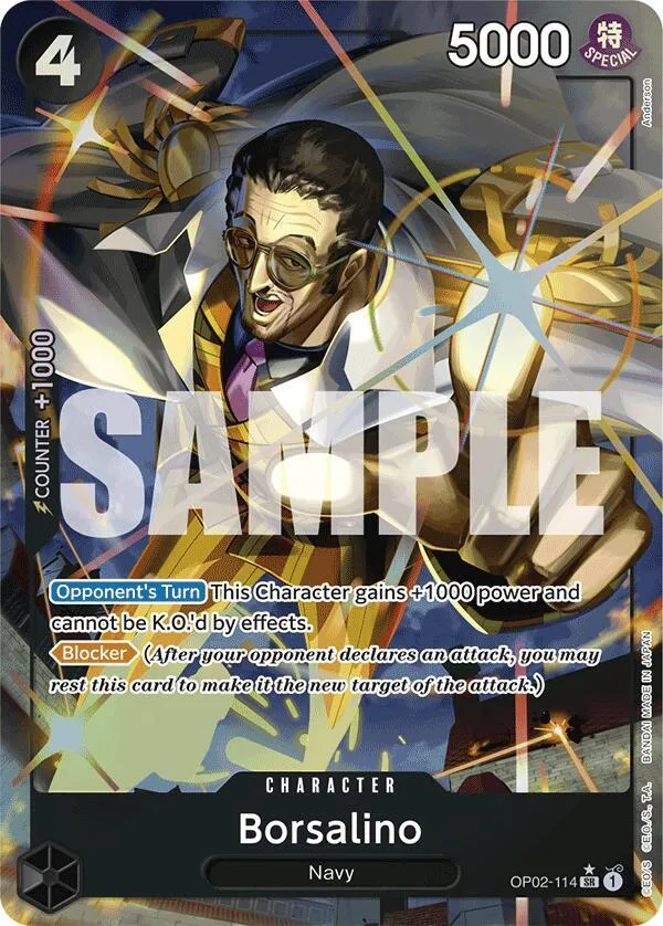 Borsalino (Alternate Art) card front