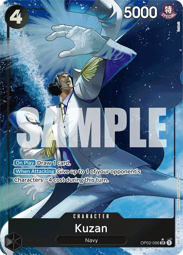 Kuzan (Alternate Art) card front
