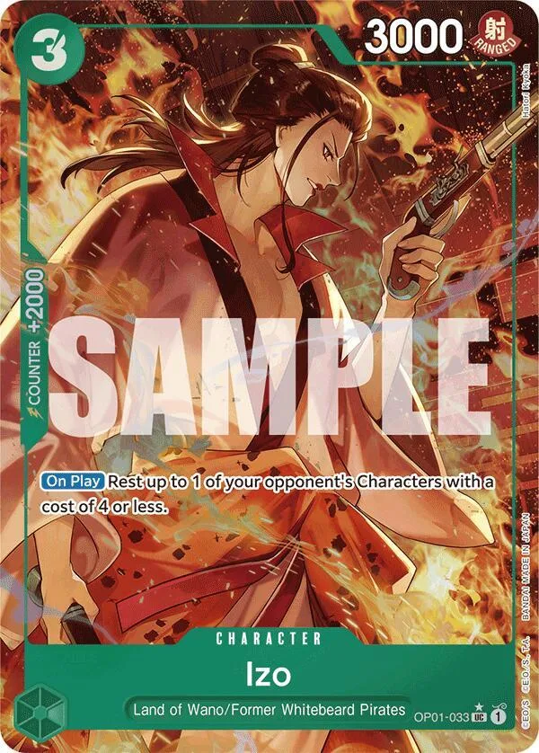 Izo (Alternate Art) card front