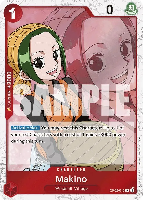 Makino (Jolly Roger Foil) card front