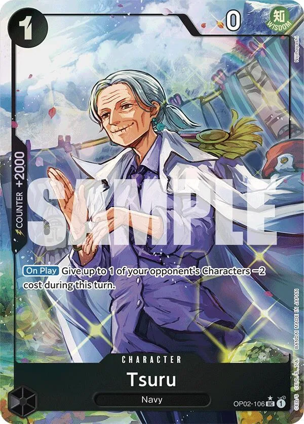 Tsuru (Full Art) card front