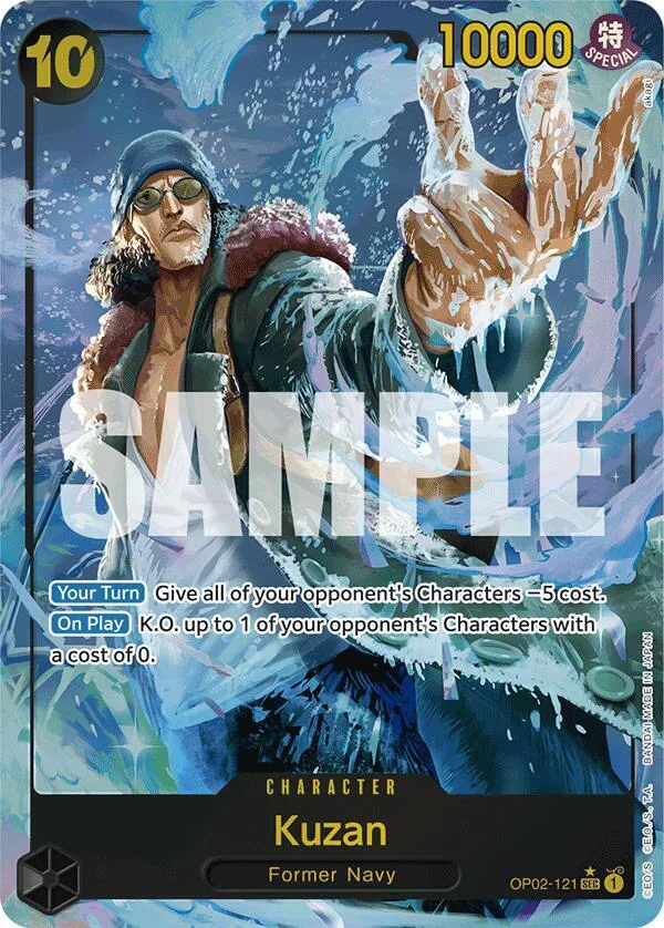 Kuzan (Alternate Art) card front