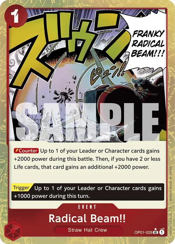 Radical Beam!! (Textured Foil) thumbnail
