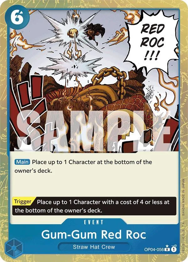 Gum-Gum Red Roc (Textured Foil) thumbnail