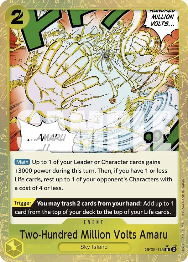 Two-Hundred Million Volts Amaru (Textured Foil) thumbnail