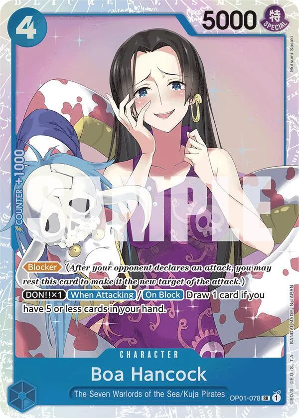 Boa Hancock card front