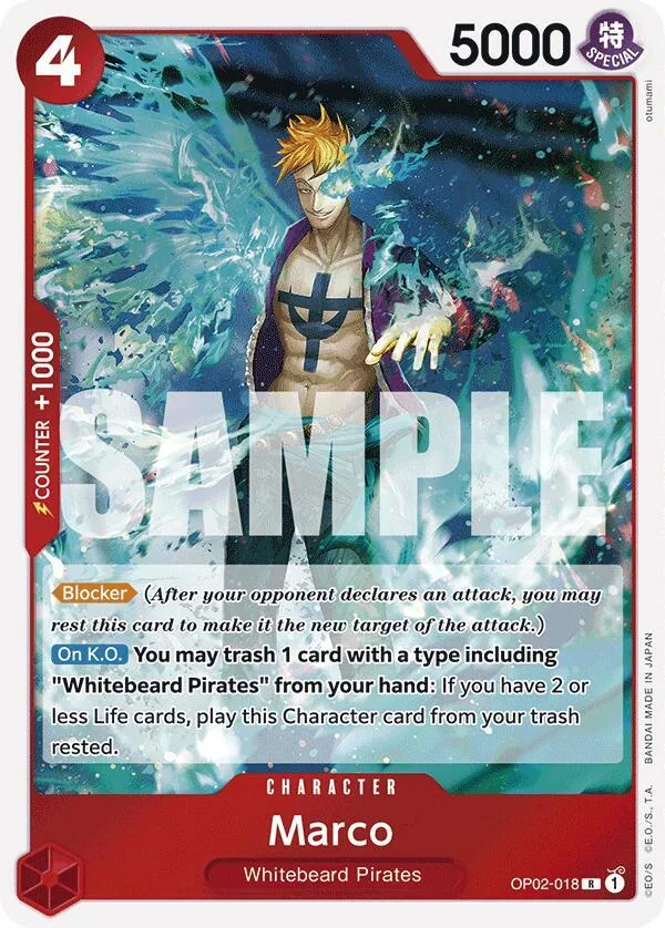 Marco card front