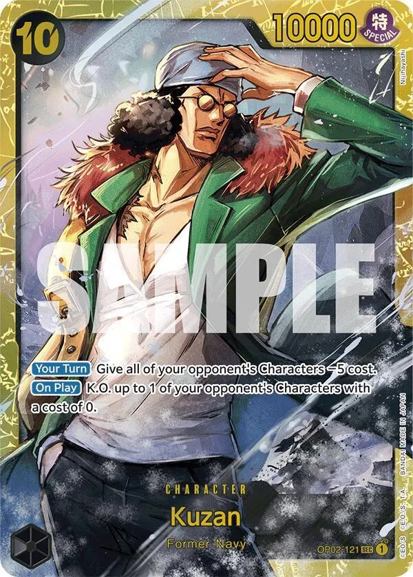 Kuzan card front