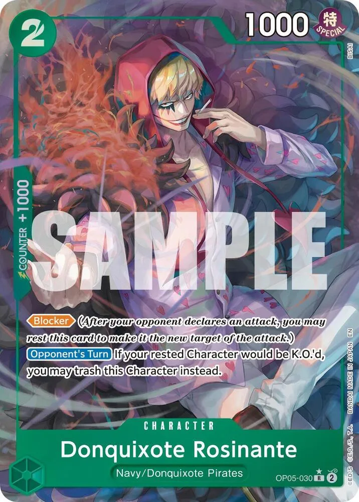 Donquixote Rosinante (Alternate Art) card front