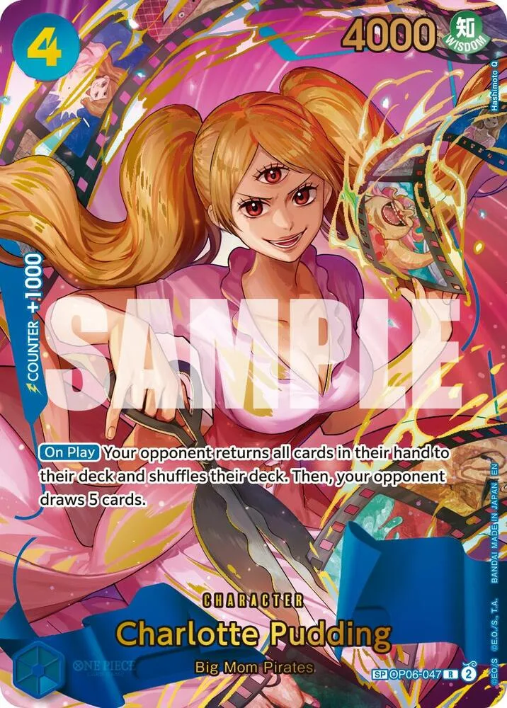 Charlotte Pudding (SP) card front