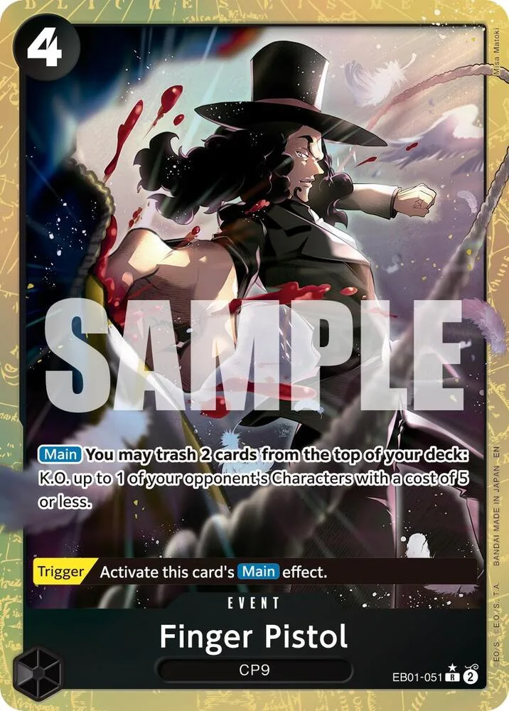 Finger Pistol (Alternate Art) card front