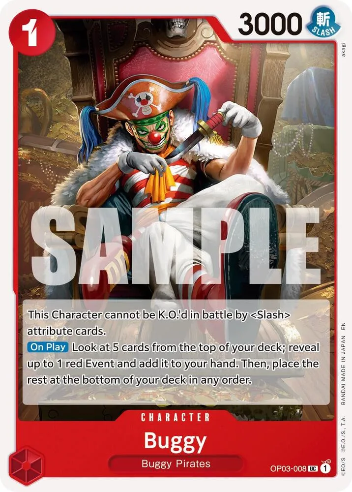 Buggy card front