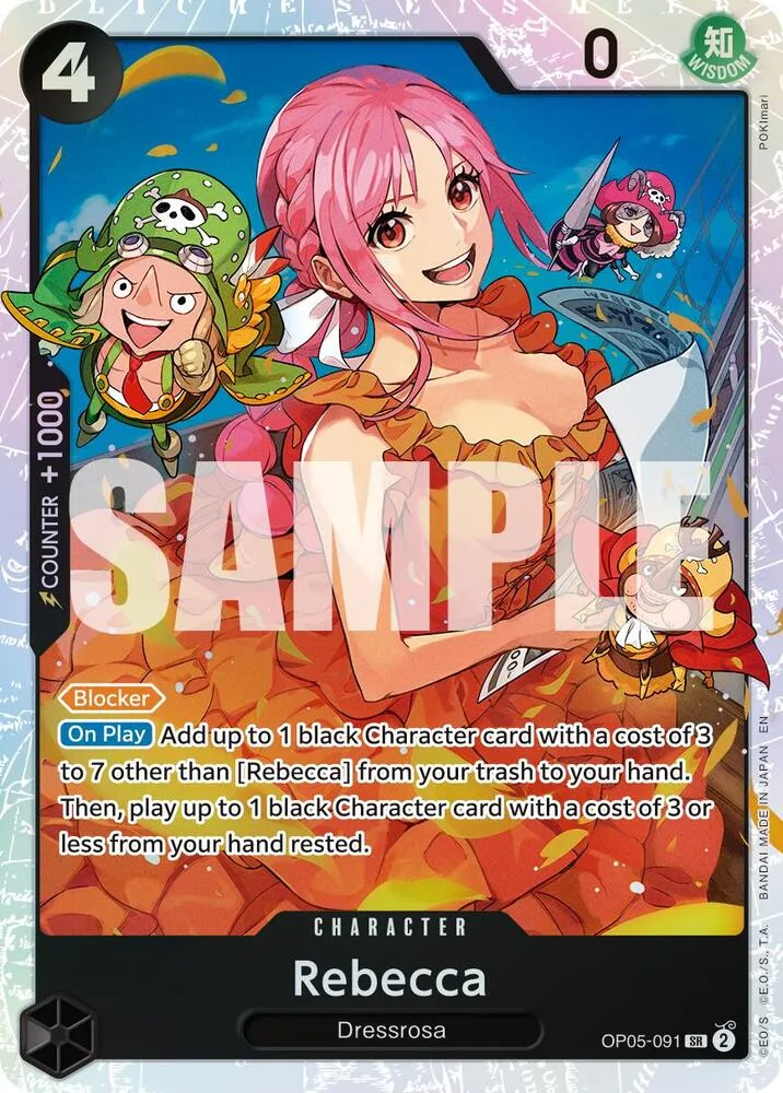 Rebecca card front