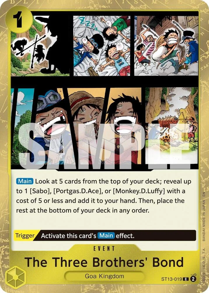 The Three Brothers' Bond (Pirate Foil) thumbnail
