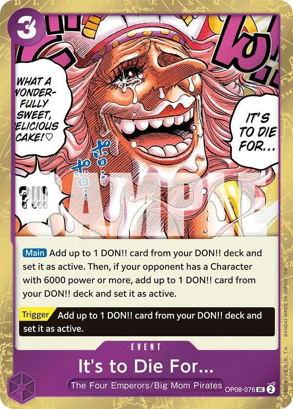 It's to Die For (Pirate Foil) thumbnail