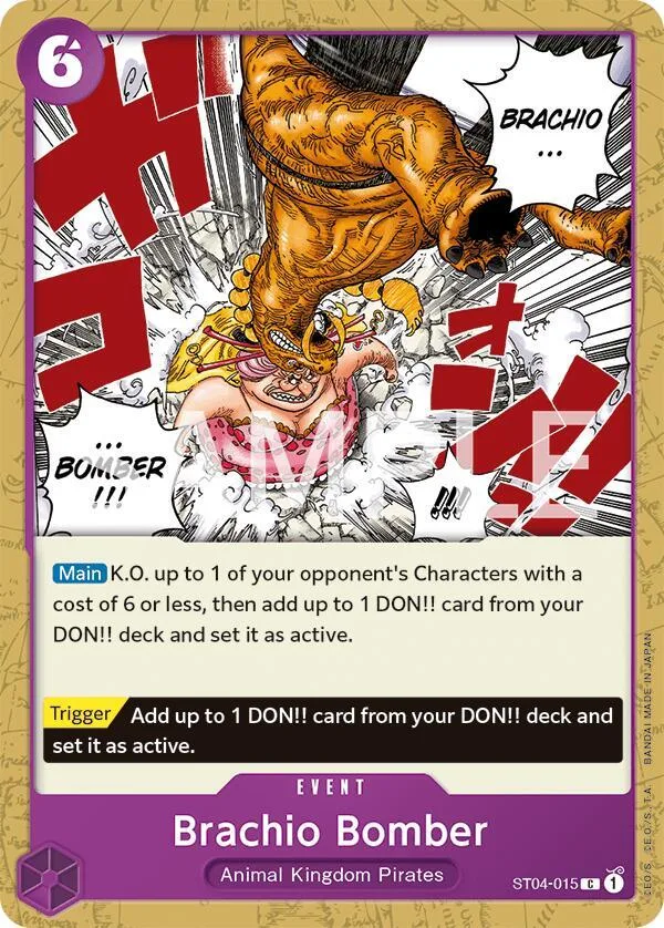 Brachio Bomber card front