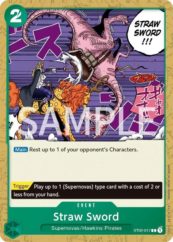 Straw Sword card front