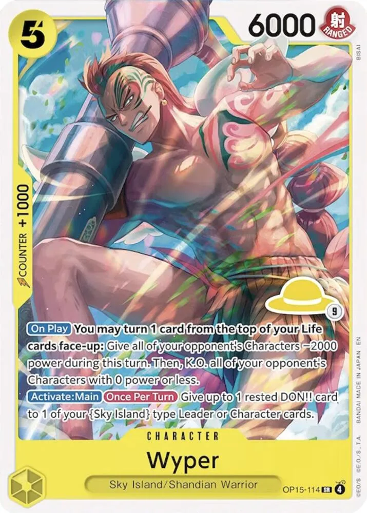 Wyper (Luffy Deck) card front