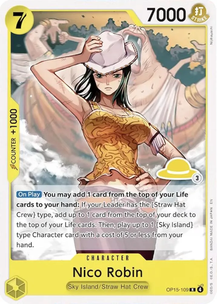 Nico Robin (Luffy Deck) card front