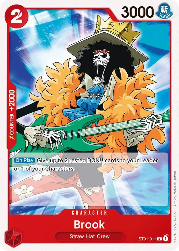 Brook card front