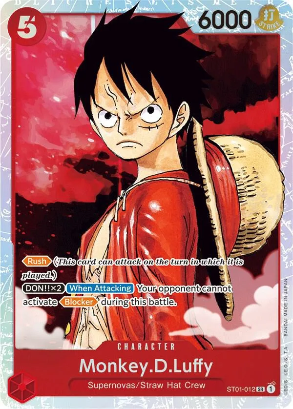 Monkey.D.Luffy card front
