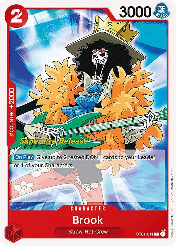 Brook card front