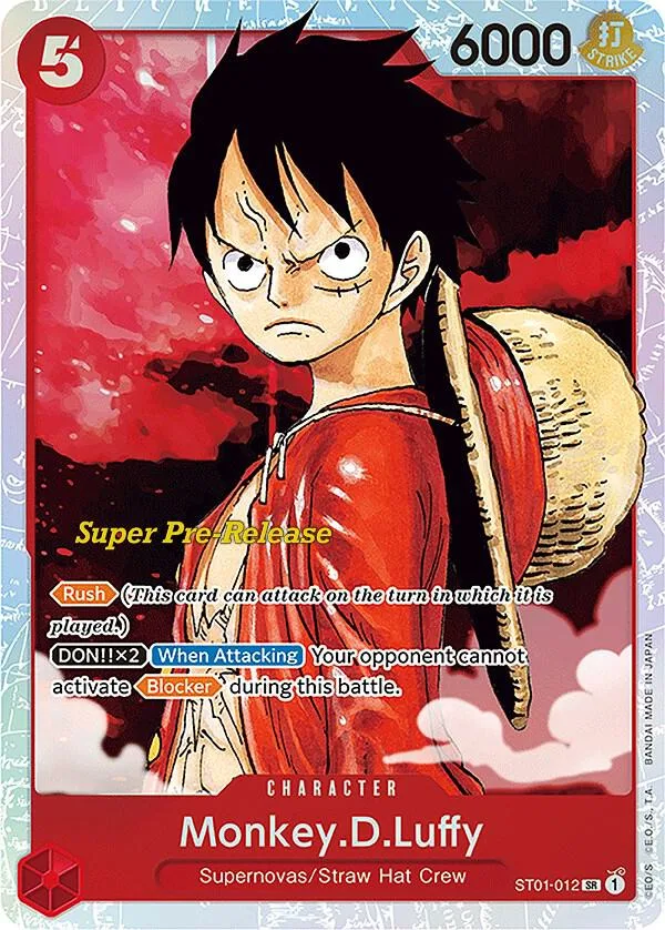 Monkey.D.Luffy card front