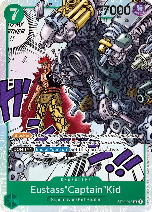 Eustass"Captain"Kid card front