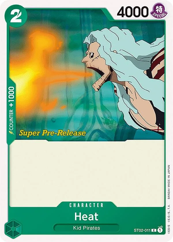 Heat card front