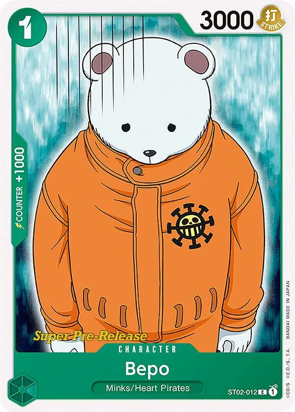 Bepo card front