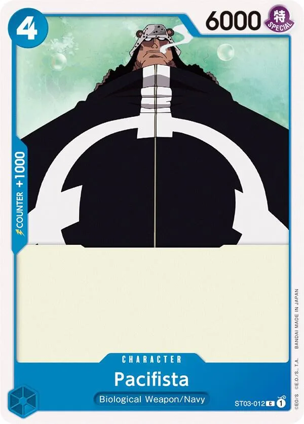 Pacifista card front