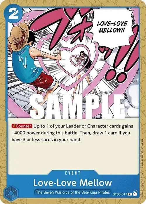 Love-Love Mellow card front