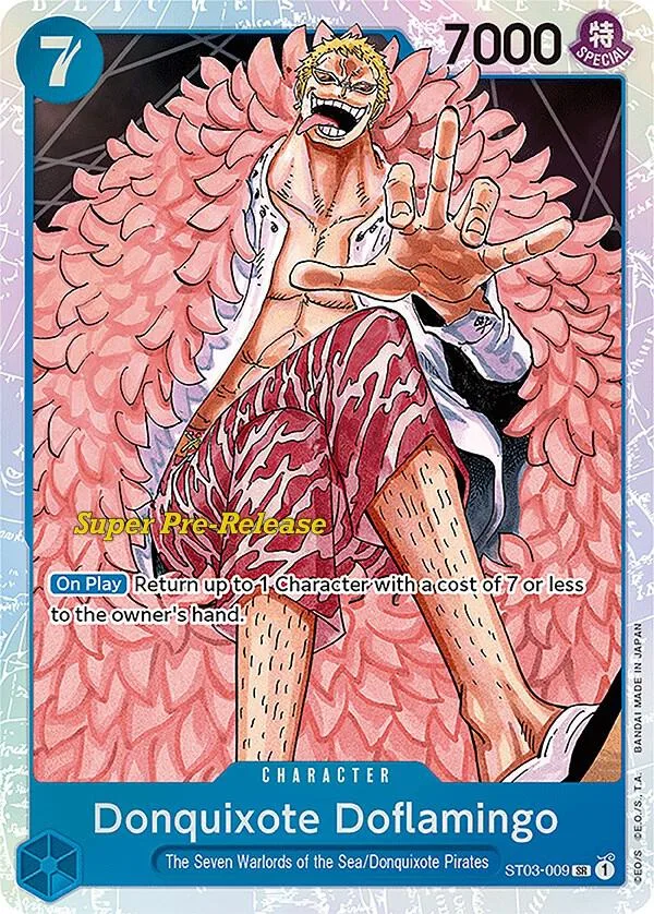 Donquixote Doflamingo card front